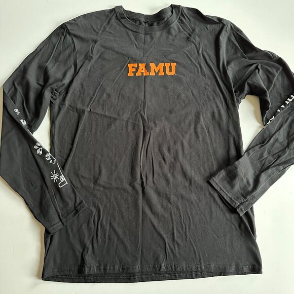 FAMU Rattlers Black Limited Edition LS T-Shirt by Bleacher Report - Men's Large - Picture 4 of 5